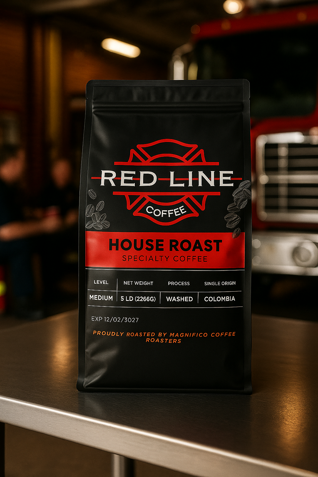 REDLINE COFFEE - COLOMBIAN ROAST (5 POUNDS)